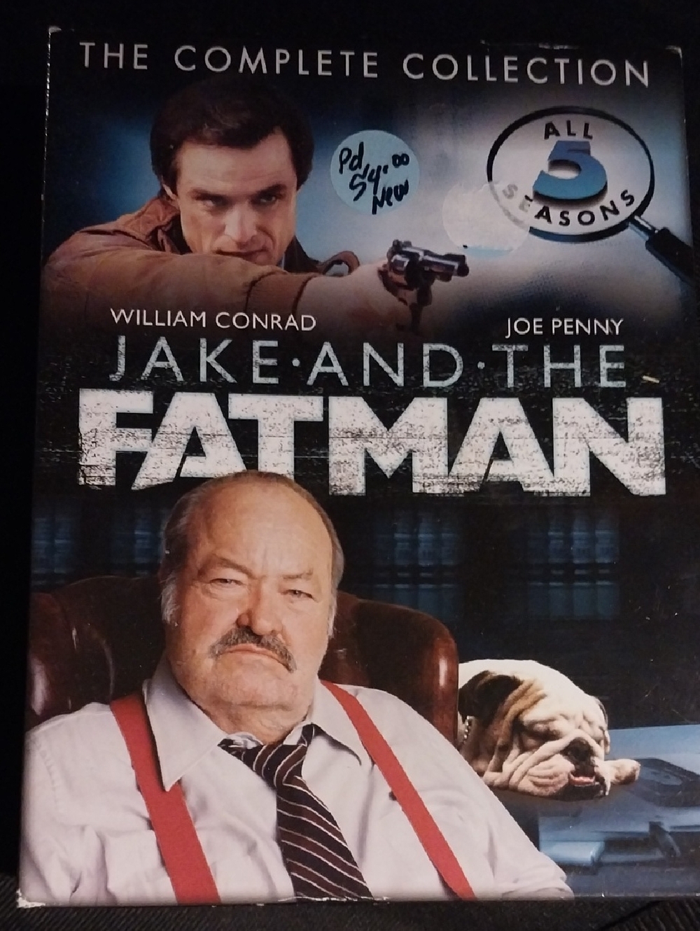 Jake and the Fatman - The Complete Collection (All 5 Seasons) - Black/Red/White